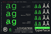 Genus - Monospace Sans Serif Font, a Sans Serif Font by Artistic & Unique (Thumbnail 4 of 15)