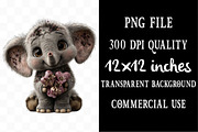 Animals Whimsical Clipart, an Animal Illustration by Designking (Thumbnail 4 of 5)