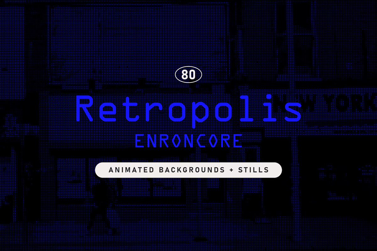 RETROPOLIS Animated Backgrounds, a Background Graphic by angelainthefields (Photo 1 of 9)