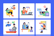 Animated Webinar and Podcast, a Person Illustration by Prosymbols (Thumbnail 8 of 11)