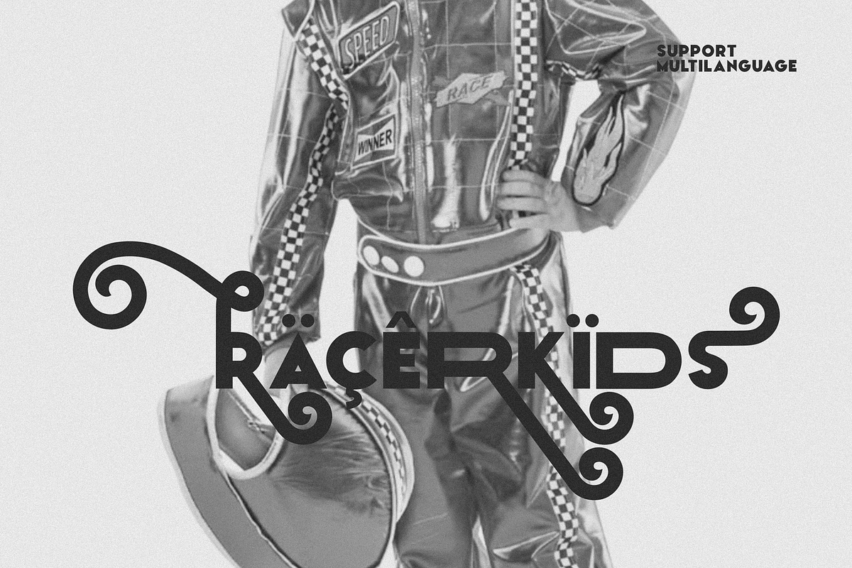 Bakrie | Stylish Bold Typeface preview 8