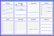 2025 Office Tasks Planner For Canva, a Stationery Template by Shumaya (Thumbnail 4 of 5)