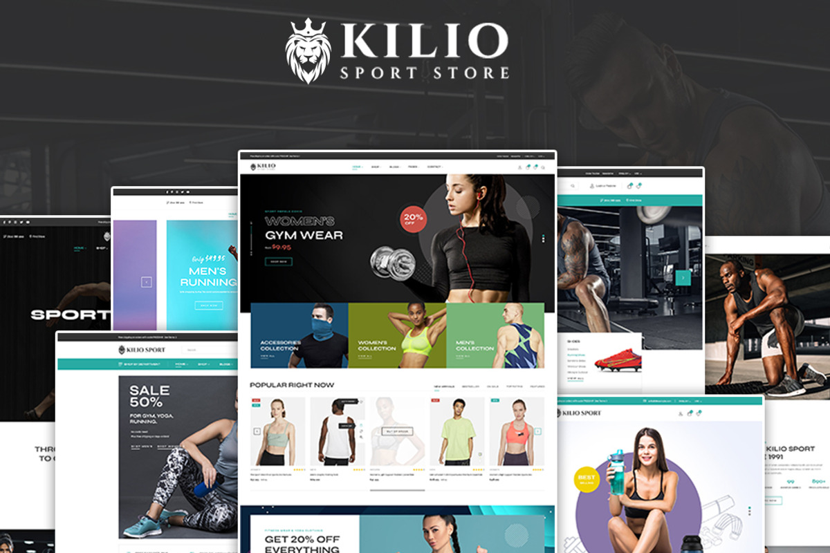 Kiliosport Fashion Store, a Bootstrap Template by apollotran (Photo 1 of 12)