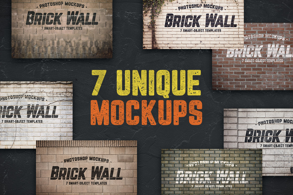 Urban Jungle Brick Wall Mockups Vol1, a Graphic by Design Panoply (Photo 5 of 5)