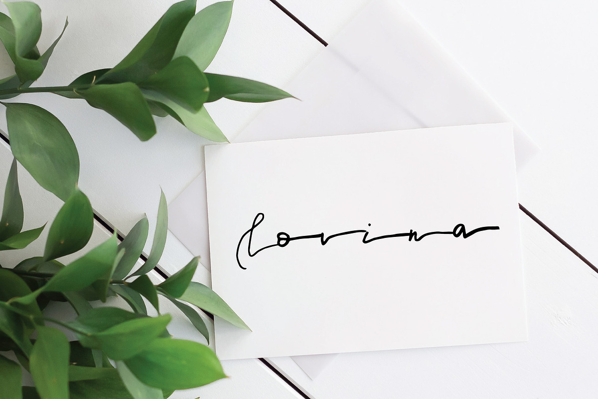 lovina font