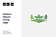 Modern Nature Living Logo, a Branding & Logo Template by Luxury Logos (Thumbnail 1 of 4)