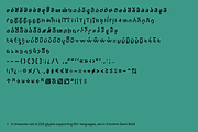 Kromme, a Sans Serif Font by Nameless Type Foundry (Thumbnail 3 of 10)