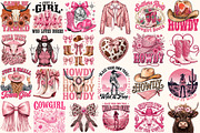 Western Bundle Png, Coquette Cowgirl, an Object Illustration by Sublimation Artist (Thumbnail 2 of 3)