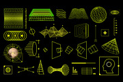 Retro Spaceship HUD, an Object Graphic by Pixflow (Thumbnail 5 of 9)