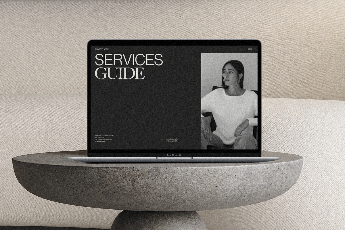 Photographer Services Guide, a Presentation Template by Lesse Studio (Photo 2 of 6)