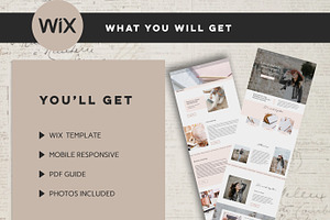 Premium Wix Template For Coaching