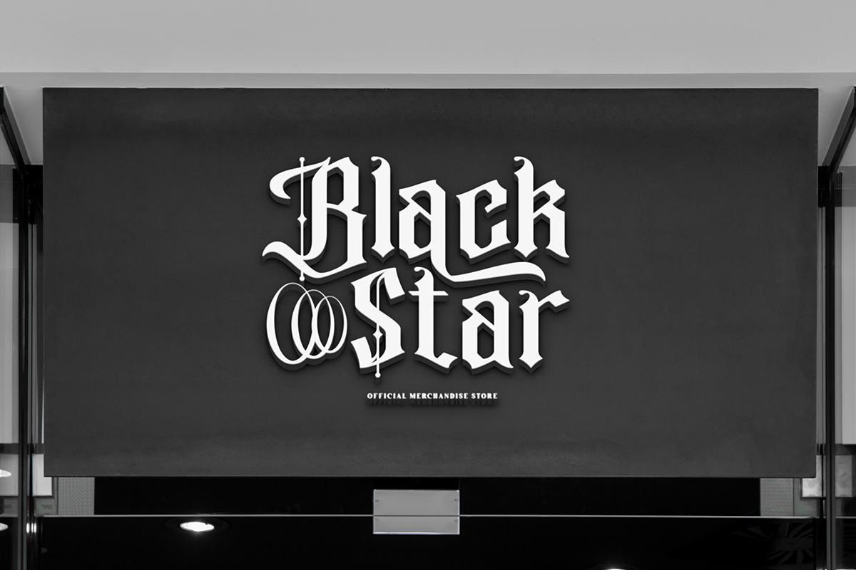 Randuel - Blackletter Swash Font, a Blackletter Font by Say Studio (Photo 6 of 13)
