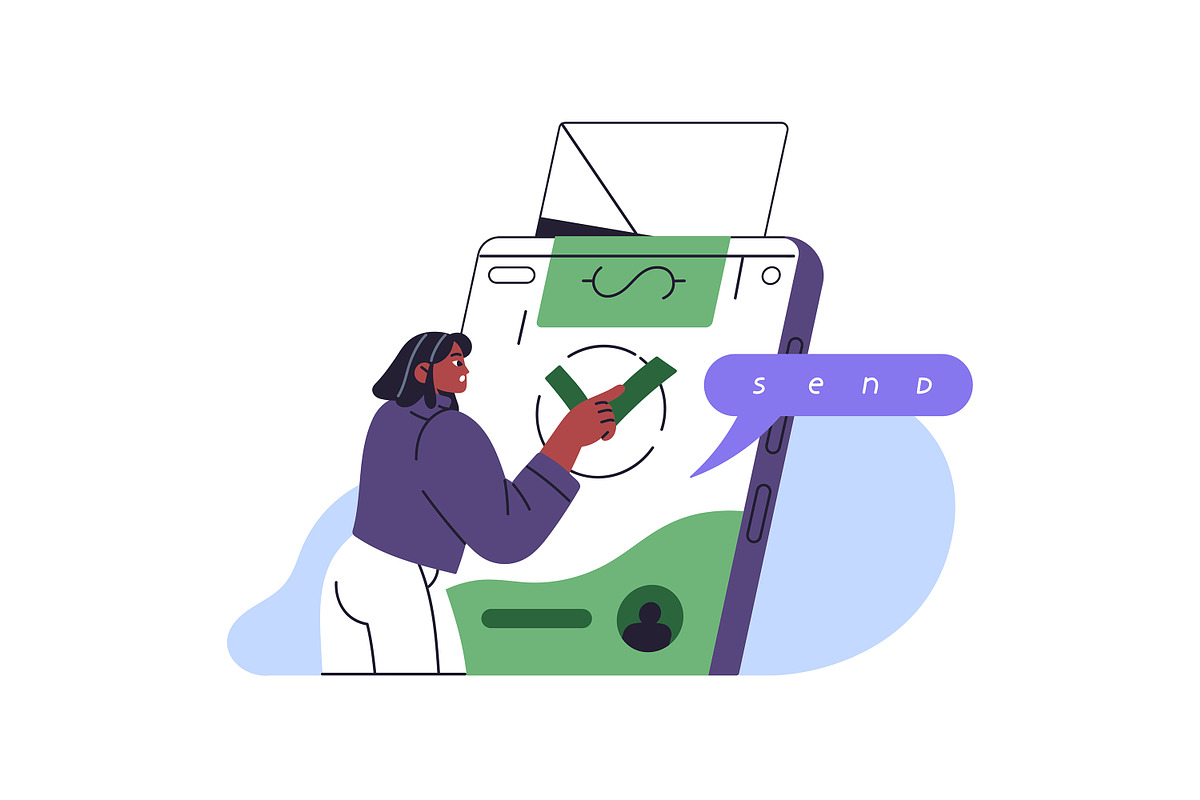 Finance transactions, concept set, an Illustration by PaperTrident (Photo 4 of 11)