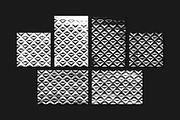 Rhombus - 36 Grunge Patterns, a Pattern Graphic by Tustan (Thumbnail 3 of 8)