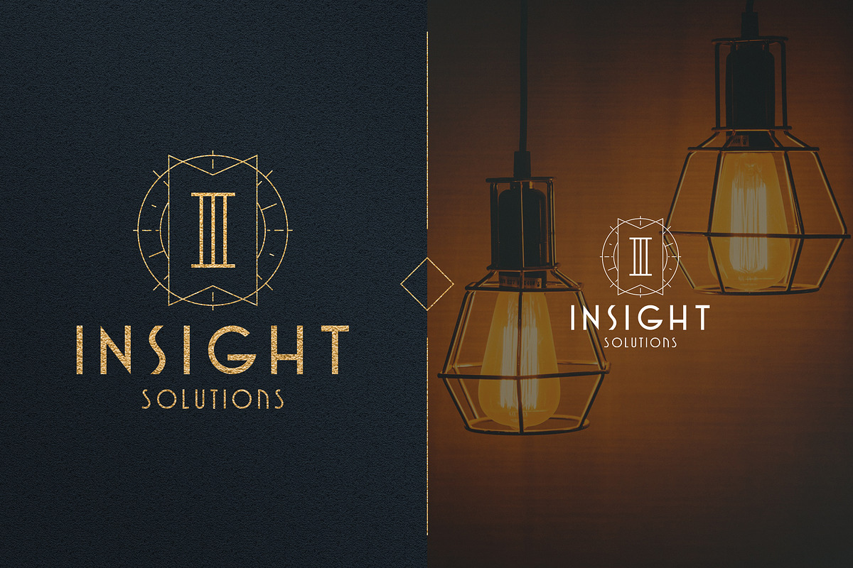 Art Deco A-Z Logo Templates, a Branding & Logo Template by VP Fonts (Photo 10 of 29)