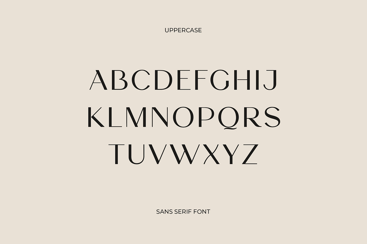 Melinda Evania Modern Sans Serif, a Sans Serif Font by UICreative (Photo 6 of 12)