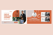 Youtube Banner Template Design, a Social Media Template by hekenostudio (Thumbnail 4 of 8)
