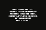 Dragos Header - Sans Serif & Thick, a Sans Serif Font by QR Design Studio (Thumbnail 5 of 8)