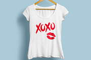 XOXO Valentine's Day set, a Decorative Illustration by DruZhi Art (Thumbnail 4 of 5)