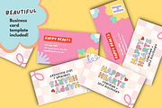 Colorful logo + Canva Branding Kit, a Branding & Logo Template by Kurly Creative (Thumbnail 5 of 9)