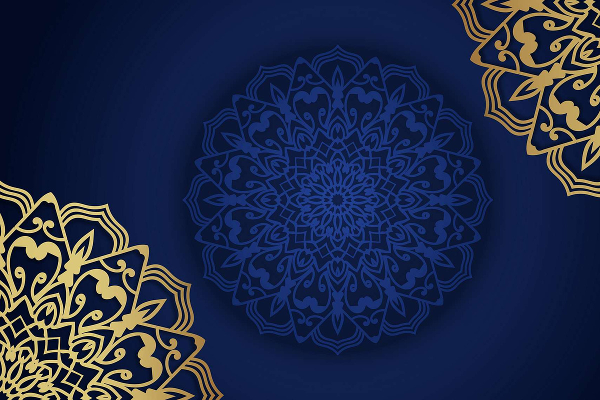 560+ Mandala Design Mega Collection, a Decorative Illustration by NJ Himel (Photo 2 of 289)