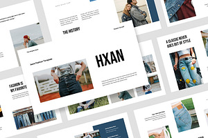 Hxan : Casual Wear Powerpoint, a Presentation Template by Punkl Camp