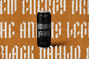 Kingslayer - Modern Blackletter Font, a Blackletter Font by FactoryType Studio (Thumbnail 2 of 10)