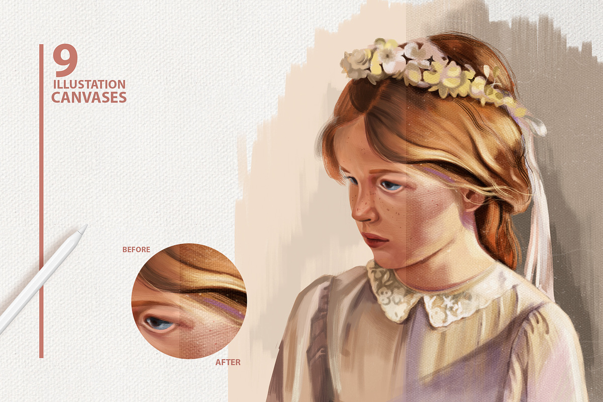 ARTIST'S STUDIO PROCREATE KIT, a Brush Add-On by AlexandraArt (Photo 10 of 17)