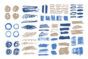 Brush stroke set, an Object Graphic by Good Studio (Thumbnail 3 of 7)