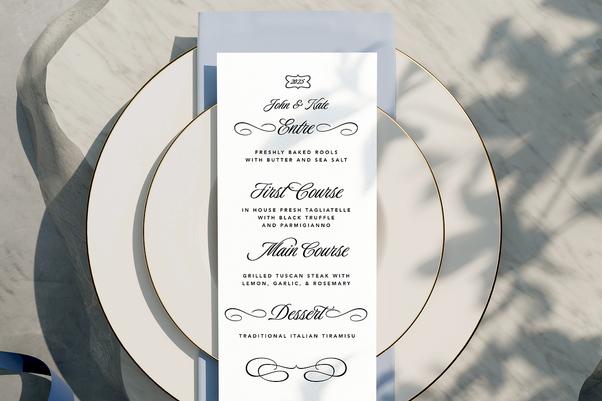 Galis Wedding Calligraphy Font, a Script Font by Creative Foundry (Photo 5 of 8)