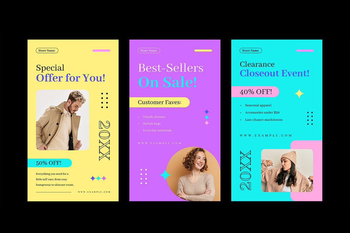 Fashion Sale Social Media Story, a Social Media Template by CreativeShaper (Photo 4 of 4)
