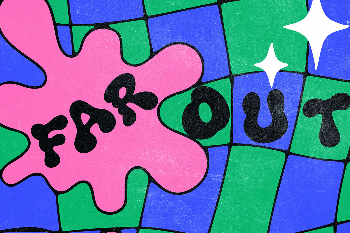 Funky Blob Font, a Sans Serif Font by Handmadefont (Photo 8 of 17)