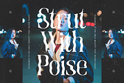 Ocean Fluid Experimental Serif, a Serif Font by timelesstype.co (Thumbnail 5 of 20)