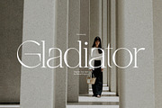 Gladiator - Chic Serif, a Serif Font by Mikhail Fukurou (Thumbnail 1 of 11)