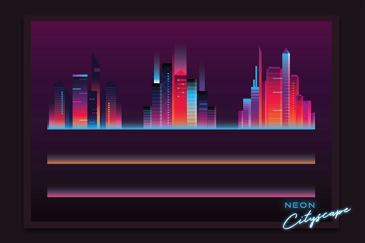 1980s Synthwave Toolkit, an Illustration by Polar Vectors (Photo 11 of 18)