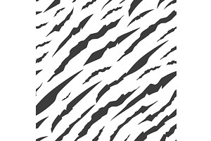 Zebra stripes seamless pattern, a Texture Illustration by Valerie Bodnar