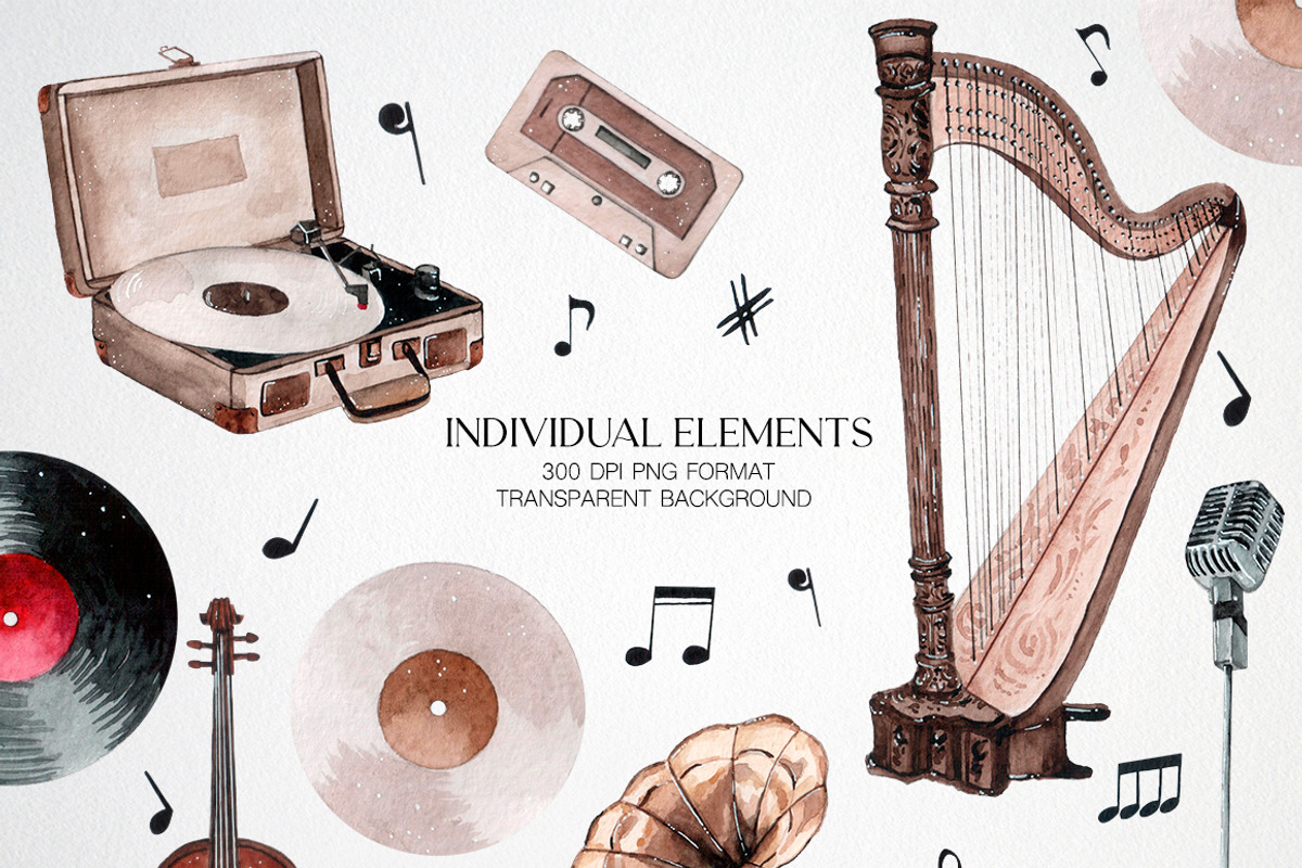 Music is in my soul, a Decorative Illustration by CrystalinaShop (Photo 2 of 3)