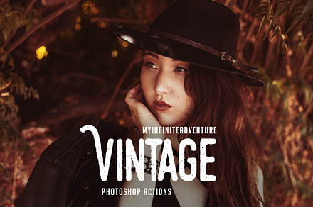 9 Premium Vintage Photoshop Actions