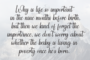 Blushing Sunday | Script Font, a Handwritten Font by Scratchones (Thumbnail 6 of 9)