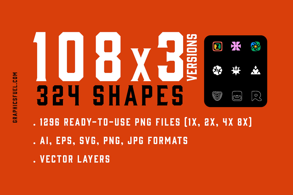 Abstract Symbols & Marks Collection, a Graphic by Graphicsfuel (Photo 12 of 14)