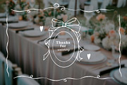 Wedding Line Art Vector Set, an Object Illustration by VerAna (Thumbnail 18 of 18)