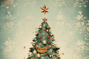 Vintage Christmas Tree