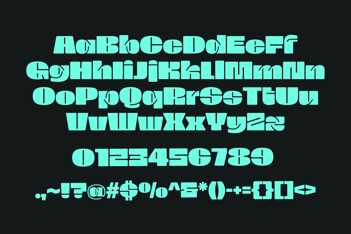 Chumb; Bold Quirky Display Font, a Sans Serif Font by Eko Bimantara (Photo 4 of 11)