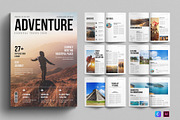 Travel Magazine Template, a Magazine Template by E-Type (Thumbnail 1 of 8)