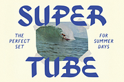 Supertube + Aqua, a Blackletter Font by Bruised Goods (Thumbnail 2 of 9)