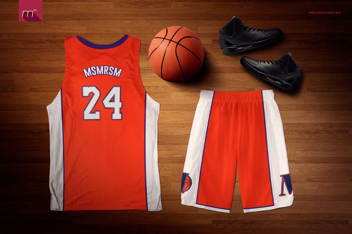 Basketball Uniform Mock-up, a Product Mockup by Mocca Mockups Store (Photo 3 of 5)