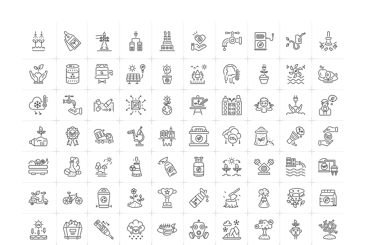 Animated Ecological Icons, an Outline Icon by Prosymbols (Photo 5 of 6)