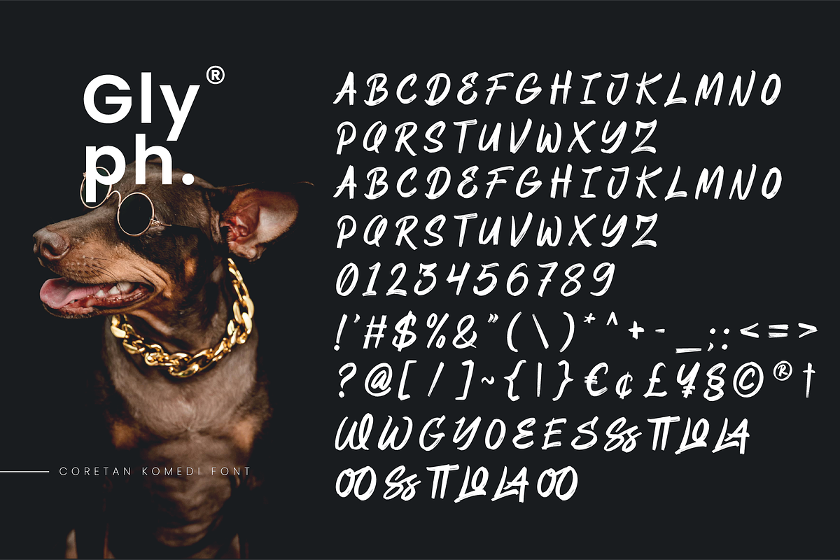 Coretan Komedi Fun Brush Comic Font, a Handwritten Font by Ronny Studio (Photo 8 of 9)