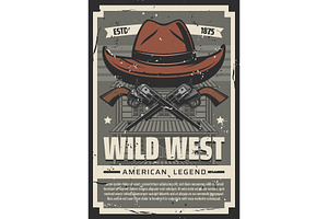 Wild West Cowboy Hat, Western