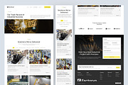Industry & Manufactory Website UI, an UI Kit Template by peterdraw (Thumbnail 4 of 7)
